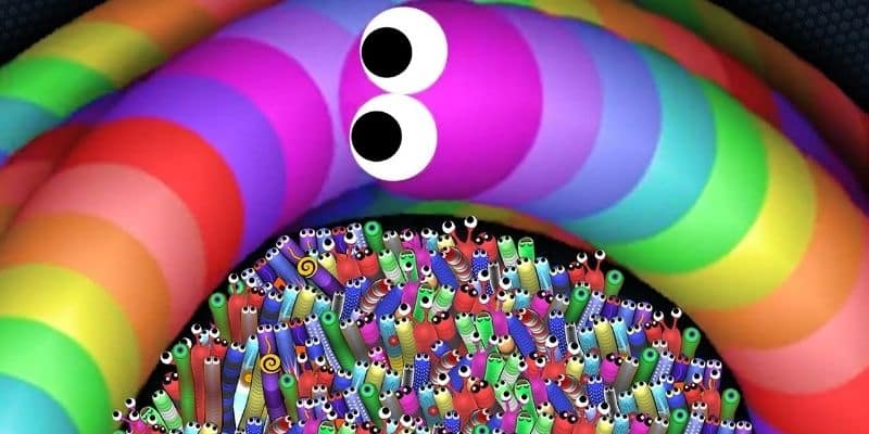 Slither.io có đồ họa đẹp, dễ tiếp cận